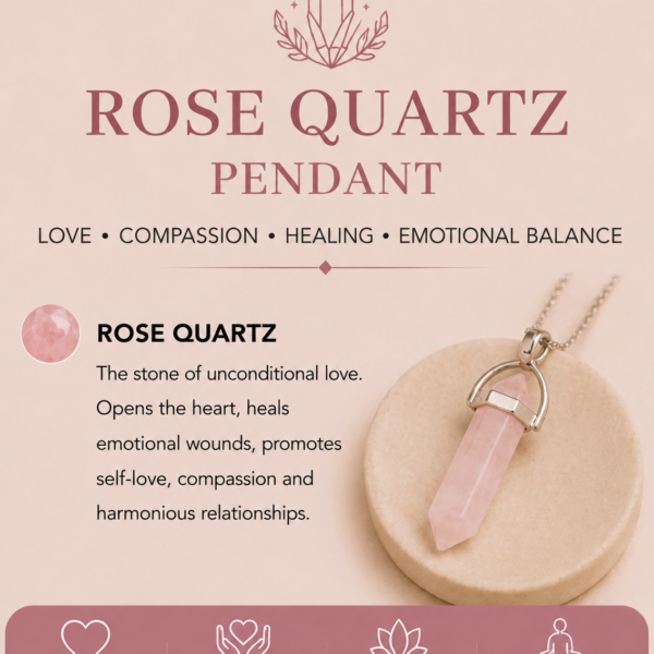 Rose Quartz Pendant