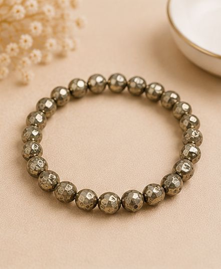 Raw Pyrite Bracelet - Image 2