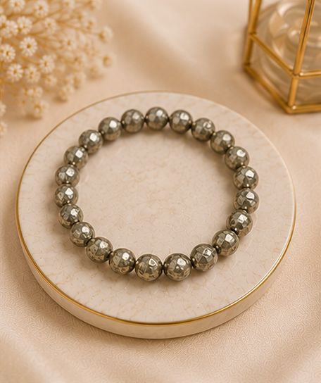 Raw Pyrite Bracelet - Image 6