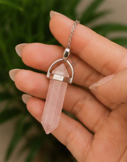 Rose Quartz Pendant - Image 3